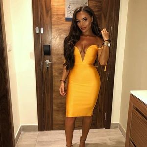 Beautiful orange dress